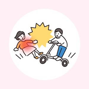 自転車・バイク事故のケガ（転倒で多い鎖骨骨折・肩・手首・膝の痛み・すり傷のあとに残る痛み）