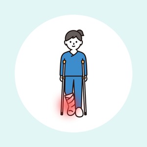 疲労骨折（すね・足の甲・腰など）