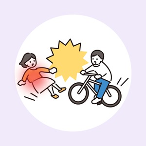 交通事故後の腰の痛み（腰椎捻挫）