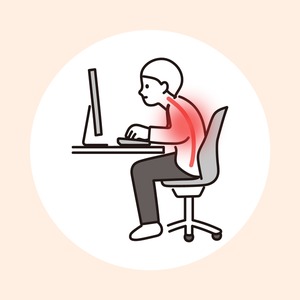 背中の痛み・ぎっくり背中（肩甲骨の間・背中の筋肉の痛み）